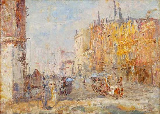 Collins Street, Frederick Mccubbin